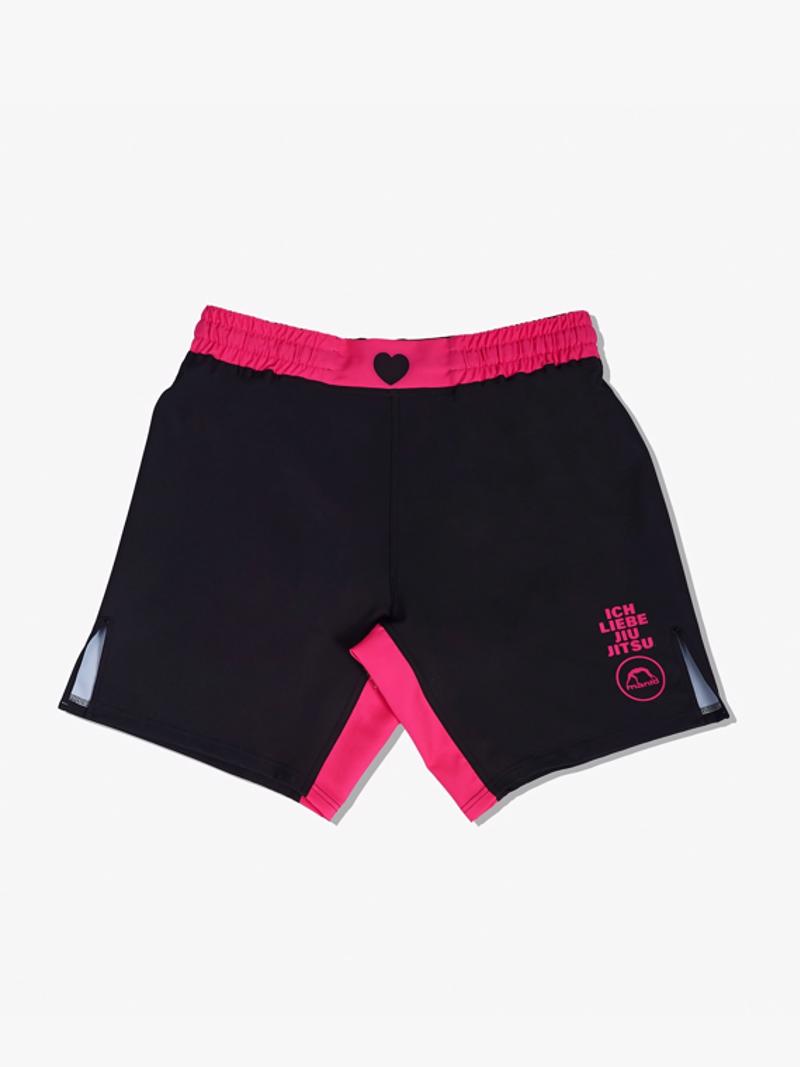 MANTO LIEBE FIGHT SHORTS-black